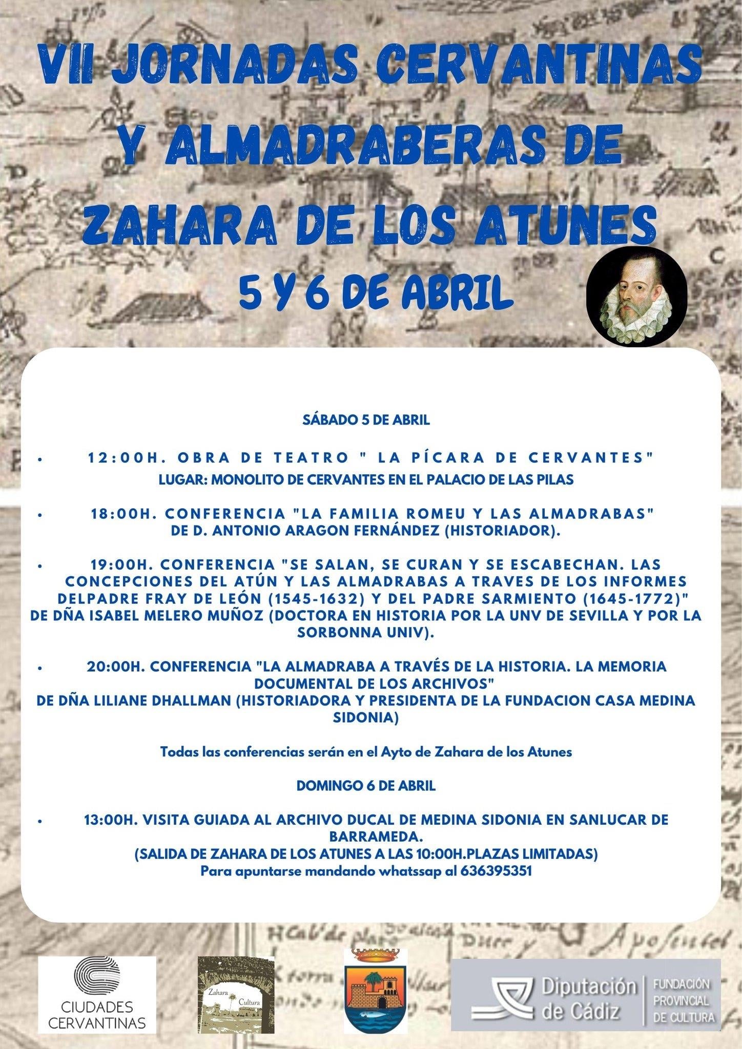 VII Jornadas Cervantinas y Almadraberas 2025